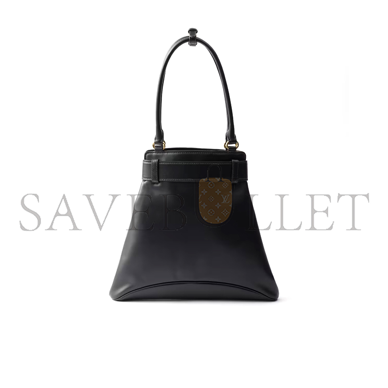 PRADA CAREY MEDIUM LEATHER TOTE BAG 1BG567 (31*28*5cm) PRADA CAREY MEDIUM LEATHER TOTE BAG 1BG567 (31*28*5cm)